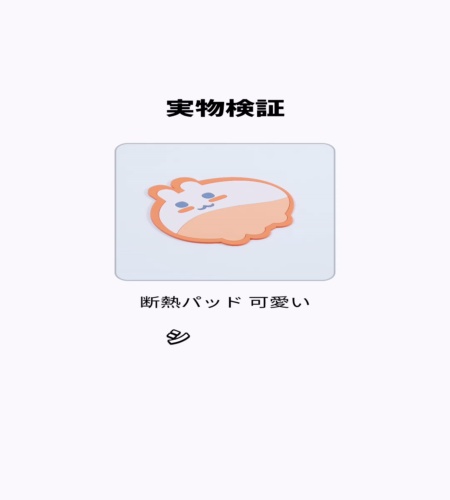 実物検証