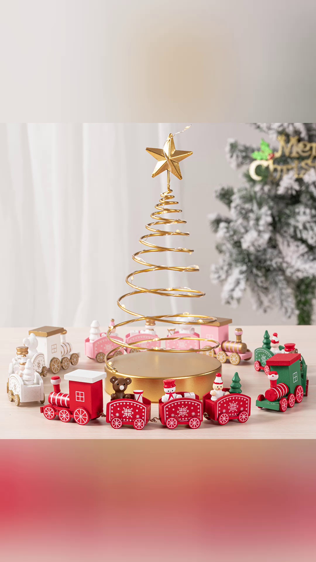 クリスマスデコレーション電車 子供用おもちゃ・ギフト・クリスマスギフト・女性への贈り物 おもちゃ 7sGood通販 株式会社HHO