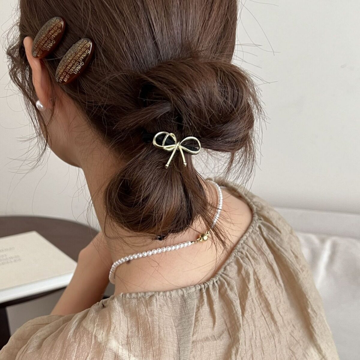 ヘアゴム｜金属・バタフライ・リボン・高弾力・可愛い・INS風・ポニーテール・ヘアアクセサリー|undefined