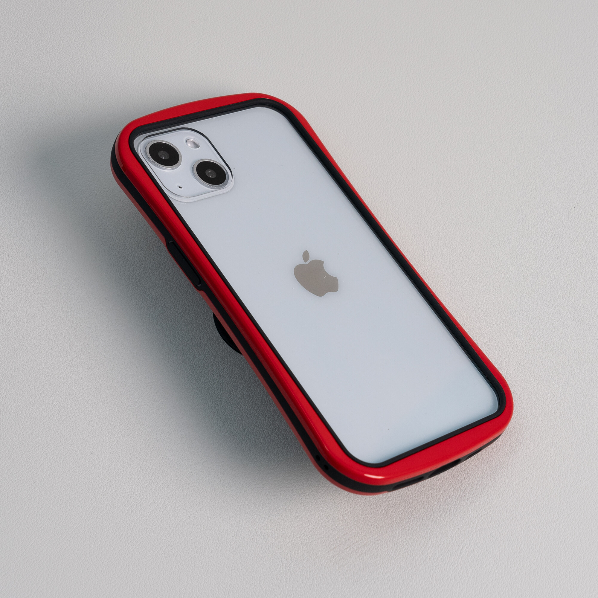 【くびれ】耐衝撃性カラフルフレーム背面クリアiPhoneスマホケース｜Sラインで持ちやすい！透明で本体の美しさと耐衝撃性を兼ね備えた！|undefined