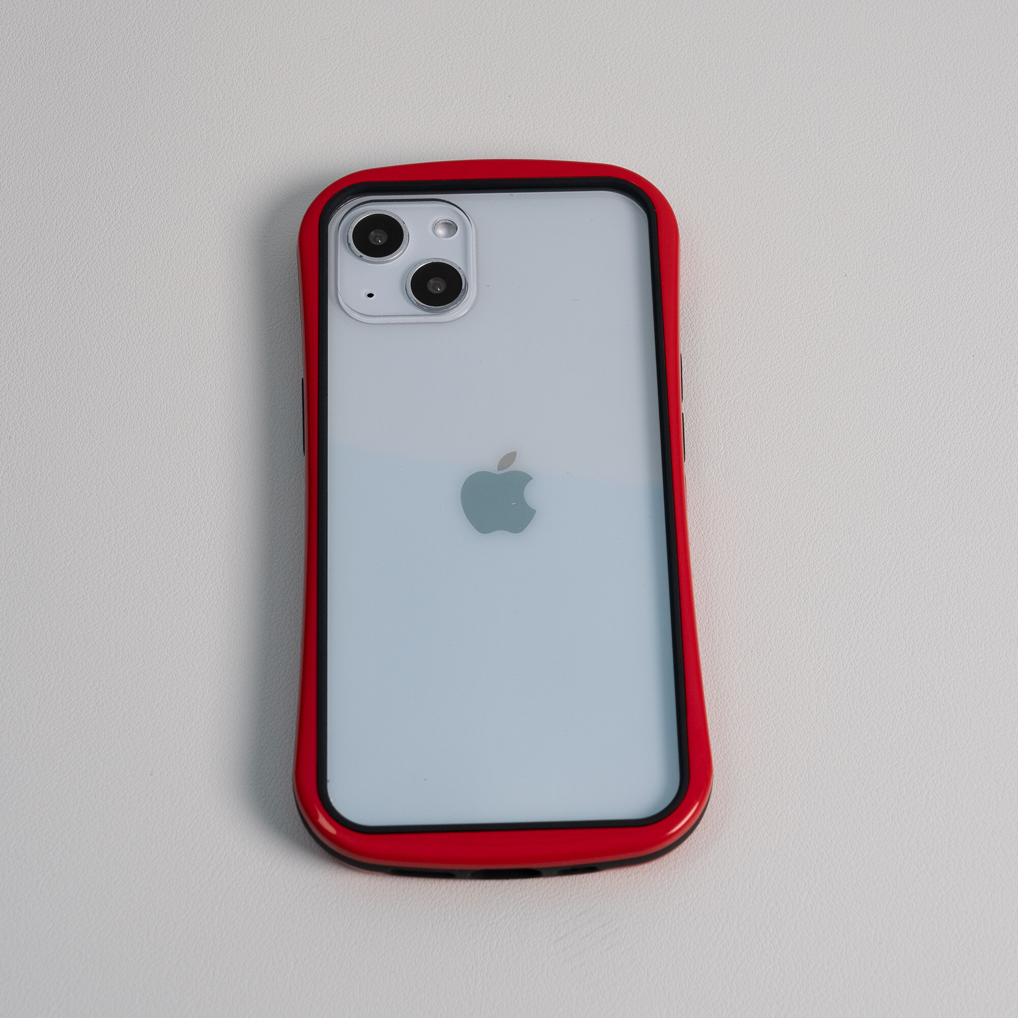 【くびれ】耐衝撃性カラフルフレーム背面クリアiPhoneスマホケース｜Sラインで持ちやすい！透明で本体の美しさと耐衝撃性を兼ね備えた！|undefined