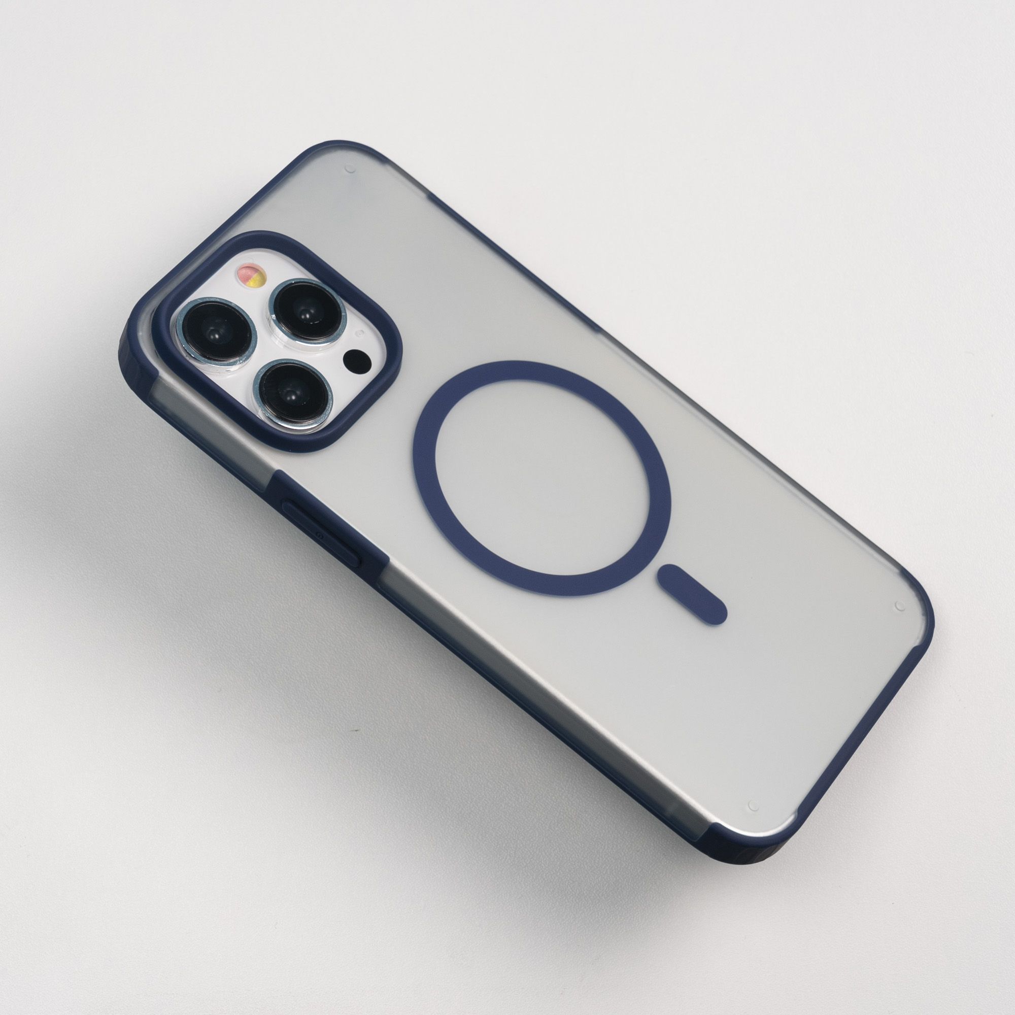 『iPhone14まで対応』マグネット内蔵フロスト感スリムハードiPhoneスマホケース｜Magsafe対応、シンプルで手にフィット「mocolo」|undefined
