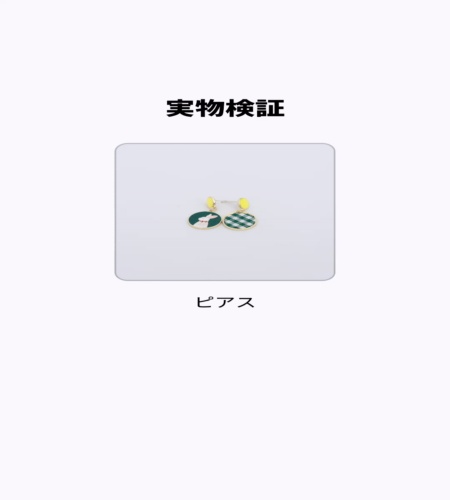 実物検証