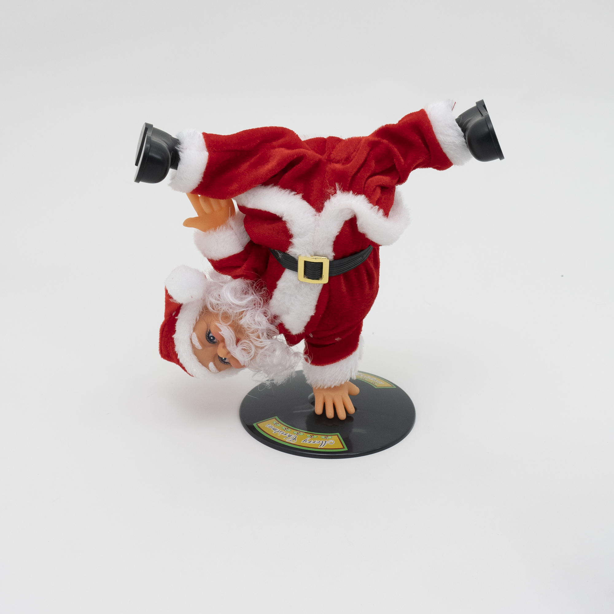【クリスマス特集】逆立ち回転サンタ｜動き、音が鳴る賑やかで楽しいクリスマス飾り|undefined