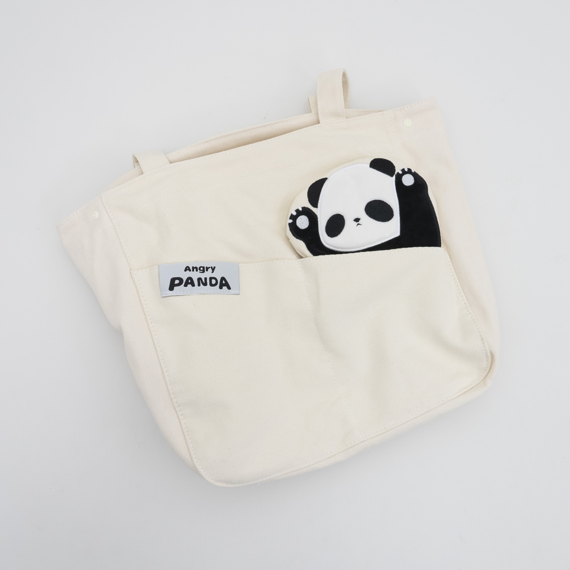 【新リリース！】可愛いパンダちゃんトートバッグ｜斬新な親子バッグ設計！|undefined
