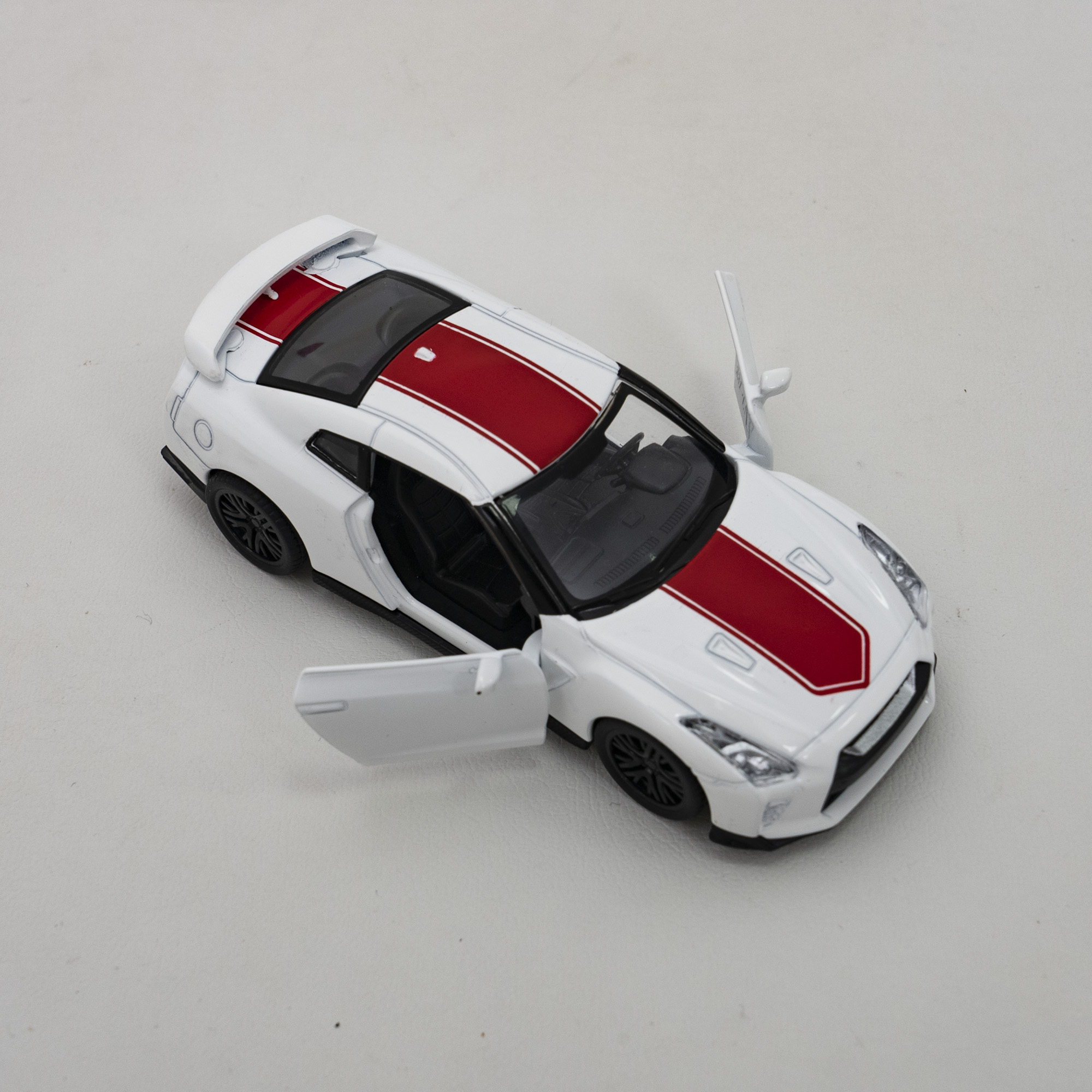 ミニモデルカー 1：43日産GT-R ｜「メイクアップ  アイドロン ワンガンブルー50周年記念車」、コレクションオーナメント|undefined