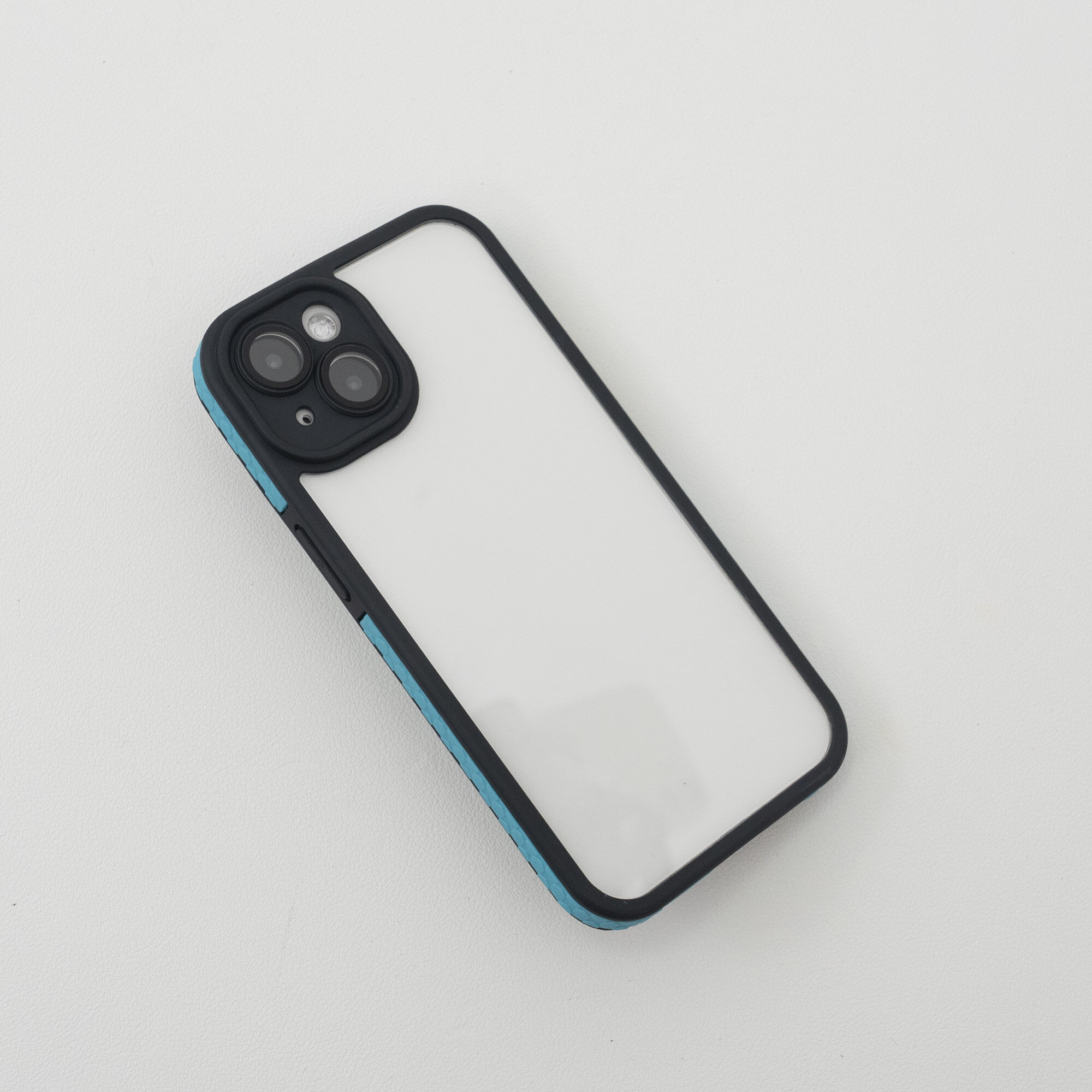 「補色デザイン」 iPhone対応スマホケース ｜連続円形フレーム|undefined