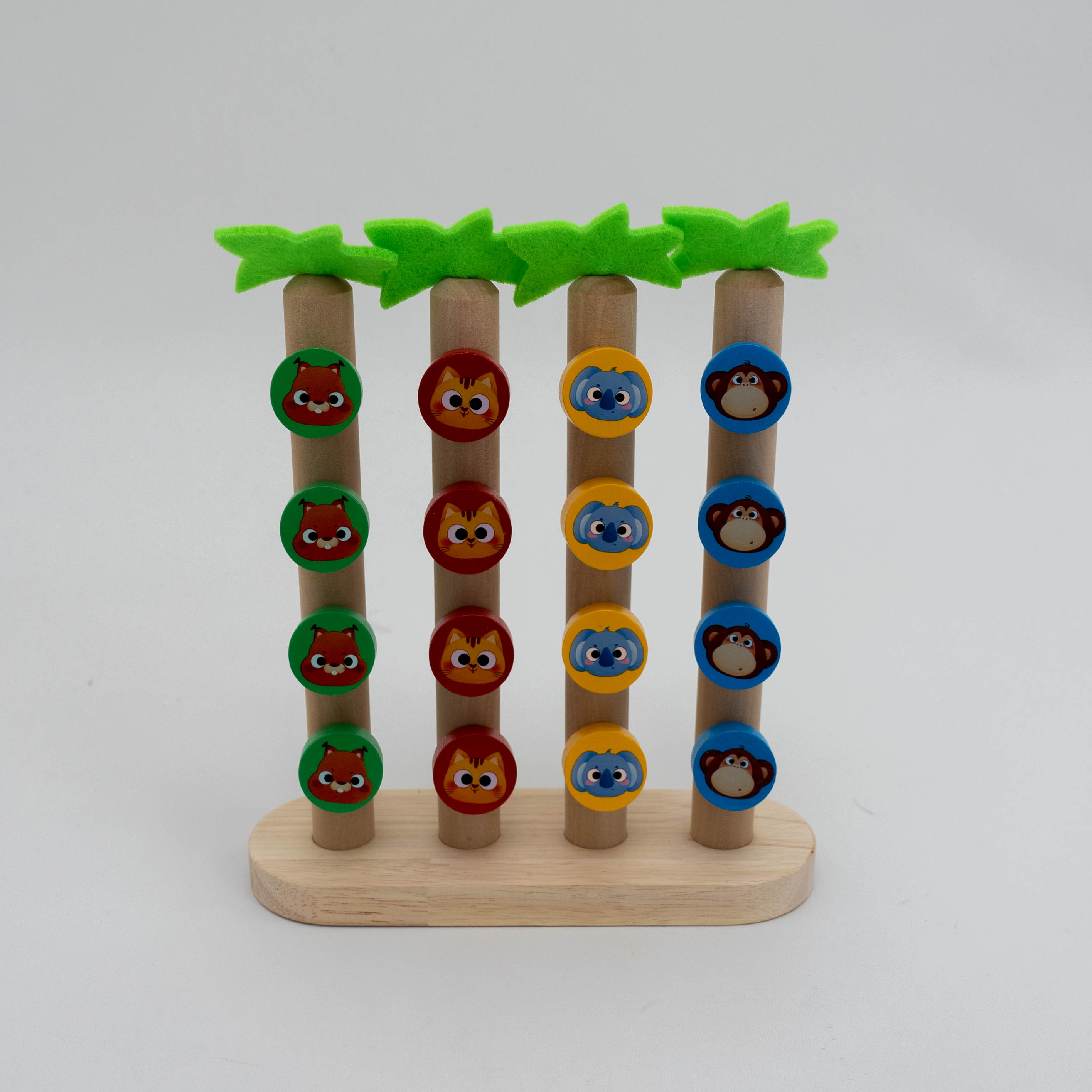 『今月の新品おもちゃ』木製　木登りゲーム｜色の認識·手先の感覚や創造力、想像力·判断力を磨くことができる|undefined