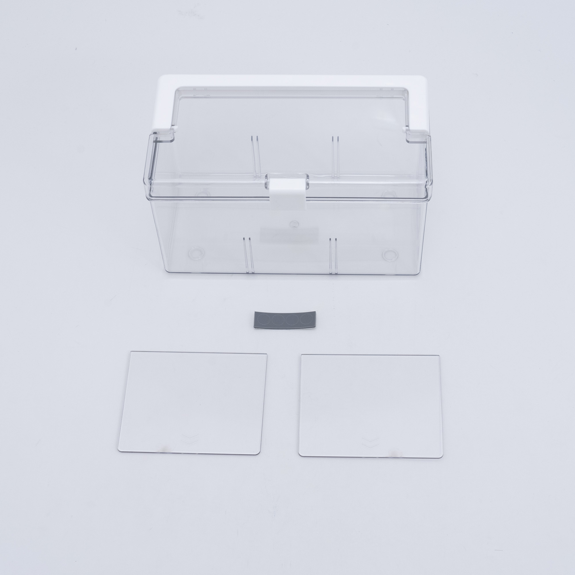 透明ピルボックス|大きすぎない小容量のピルボックス!高透明な素材で視界を邪魔しない！|undefined