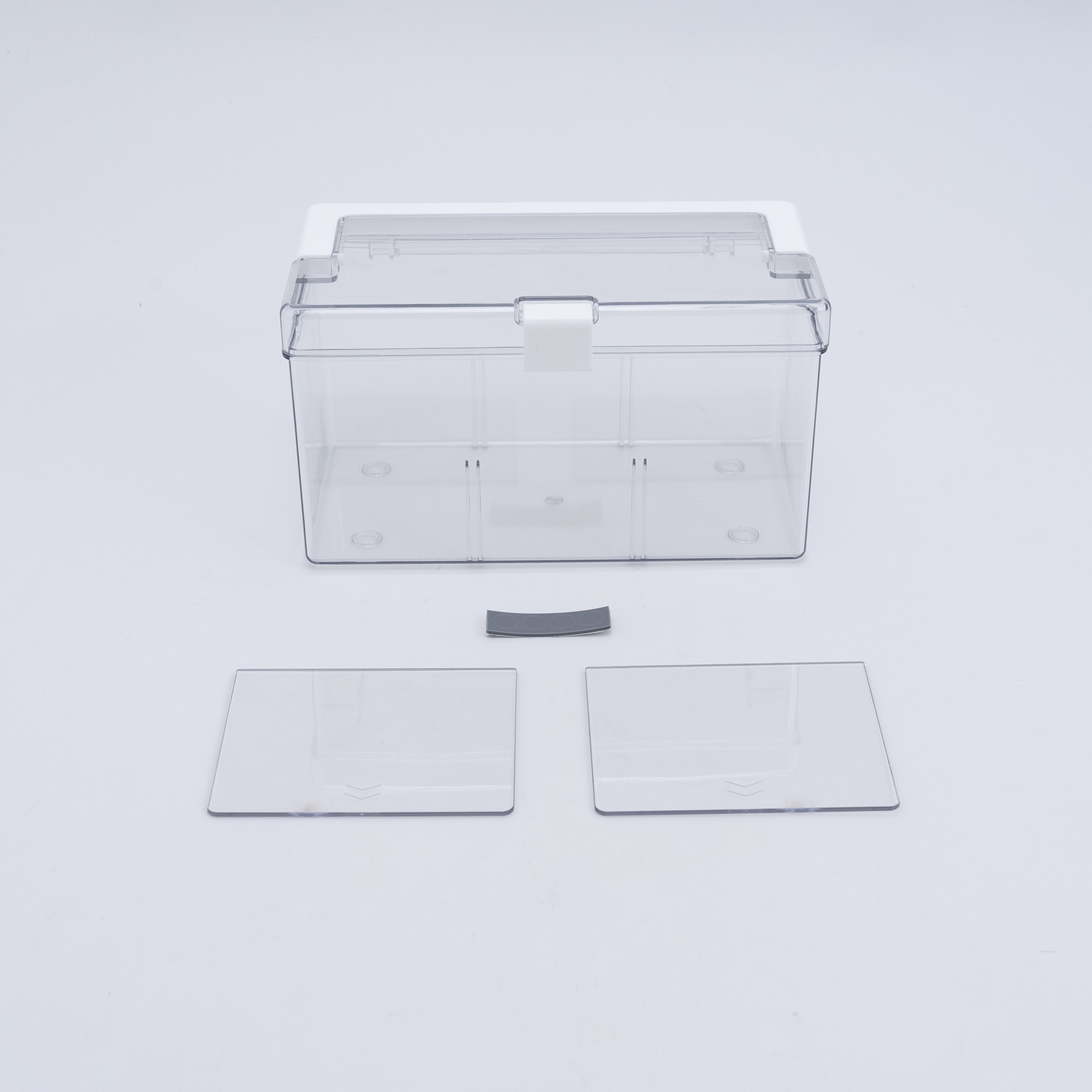 透明ピルボックス|大きすぎない小容量のピルボックス!高透明な素材で視界を邪魔しない！|undefined