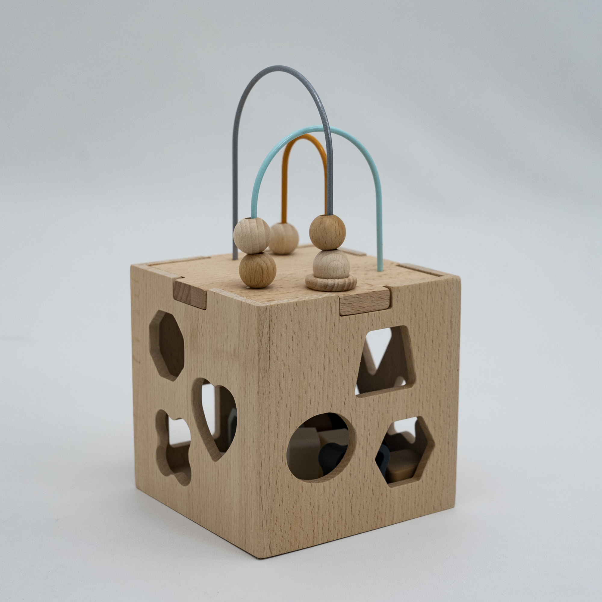 木製パズル 幾何学おもちゃ｜高品質木製パズル モンテッソーリ|undefined