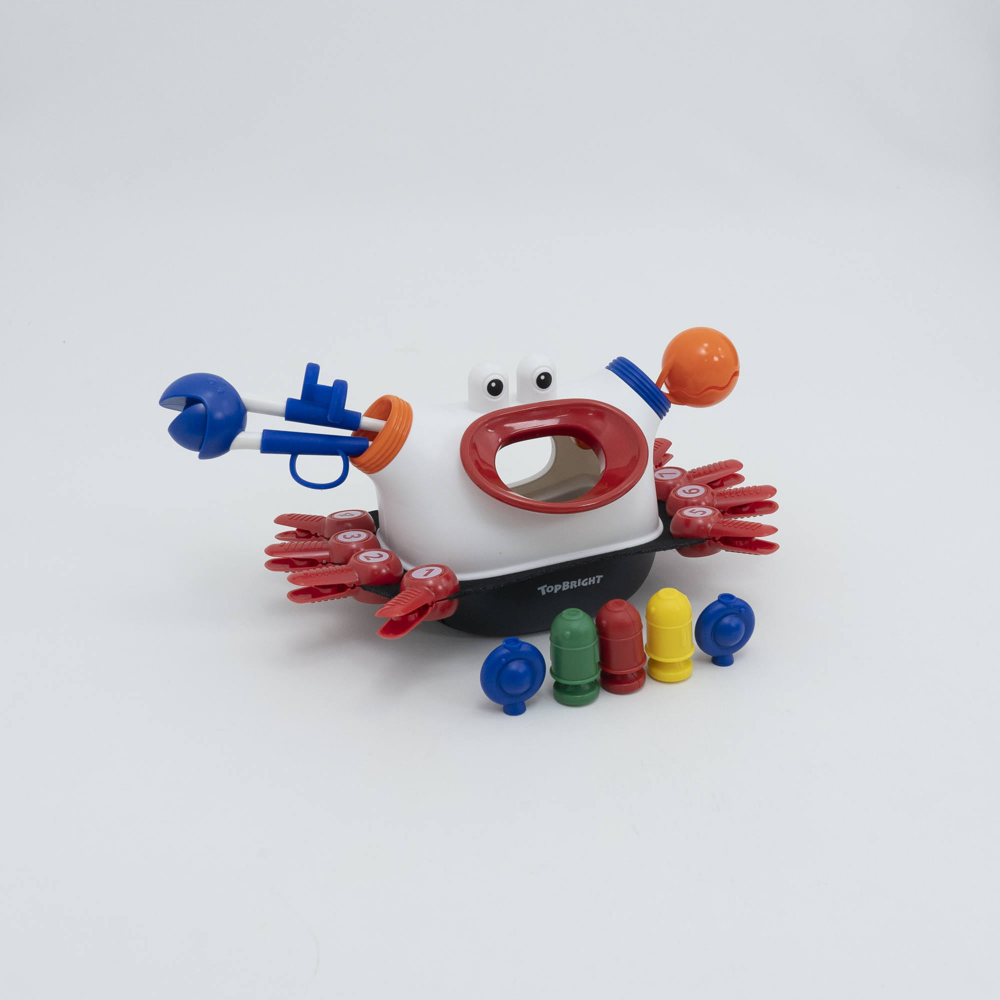 『早期開発おもちゃ』かわいいカニさんグリップトレーニングのおもちゃ｜ 子供の手の器用さ、創造性を刺激し、能力の開発に役立つ。 誕生日プレゼントに最適！|undefined