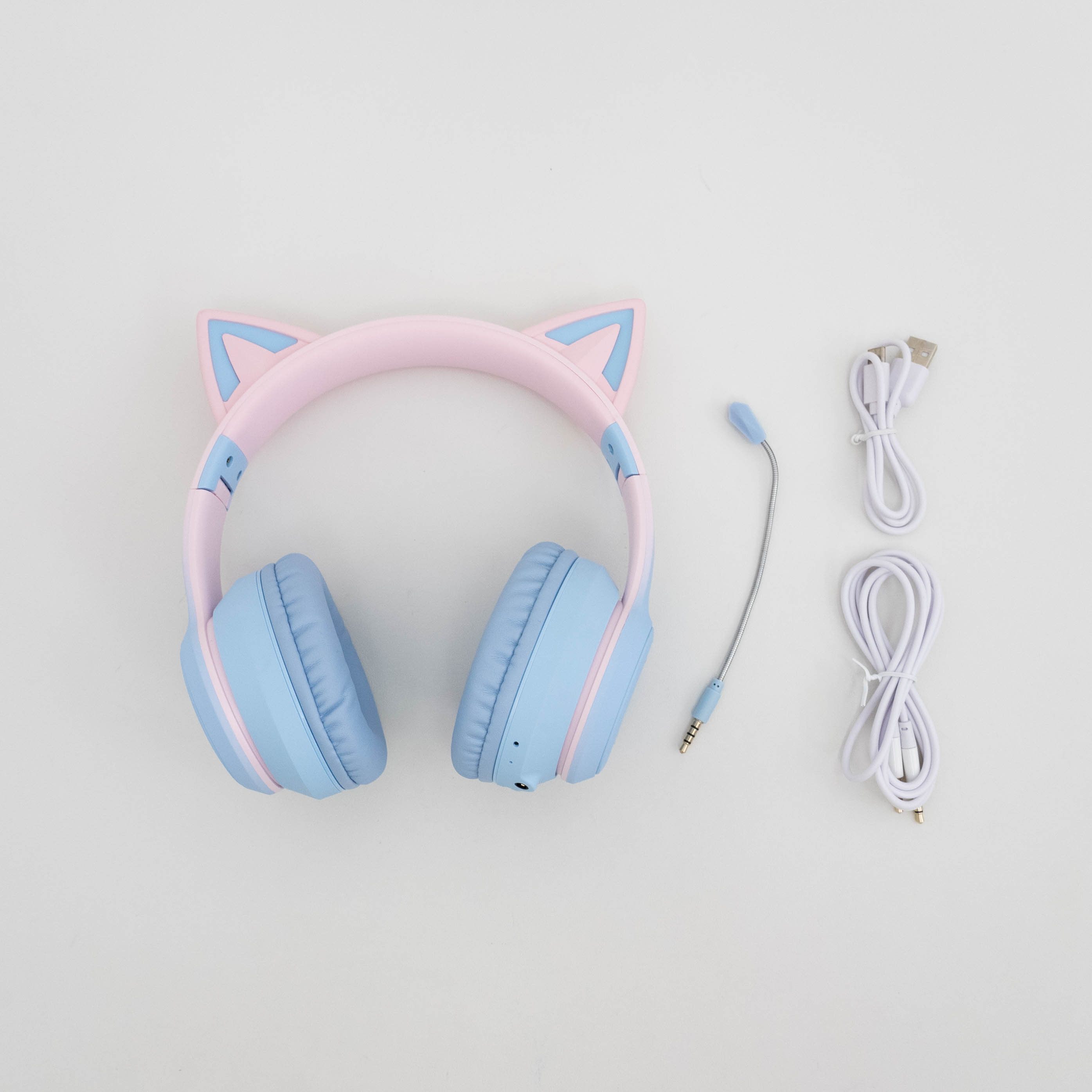 ネコ耳ヘッドフォン　 bluetooth　 可愛い ゲーミングヘッドセット |undefined