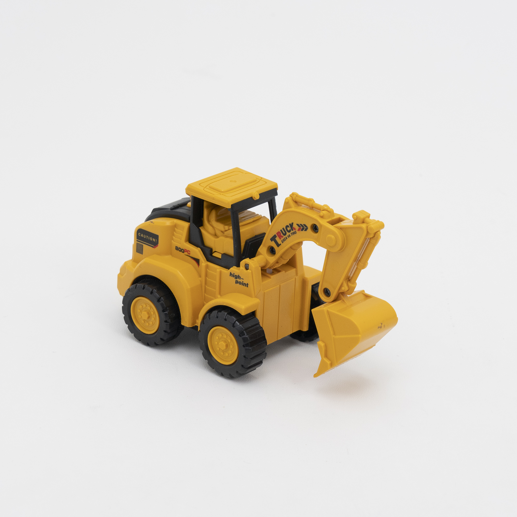 「電池不要で安全！」建設車両おもちゃ2点セット｜ミニ建設トラックを押すと車が走る|undefined