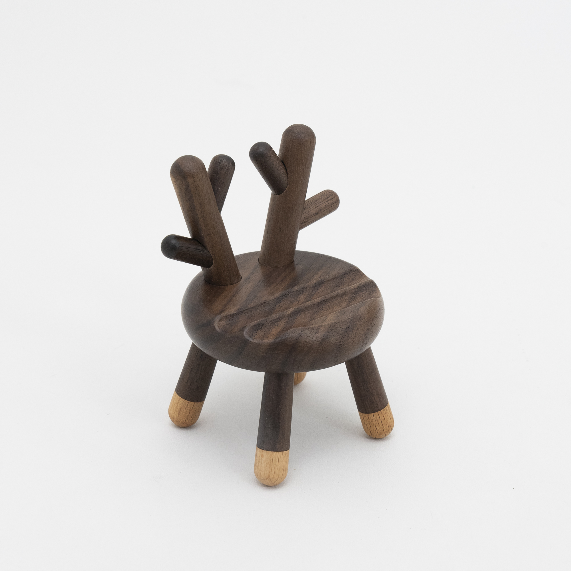 かわいい椅子形ウッドスマホスタンド｜天然木使用による木目のナチュラル雰囲気が演出する♪|undefined