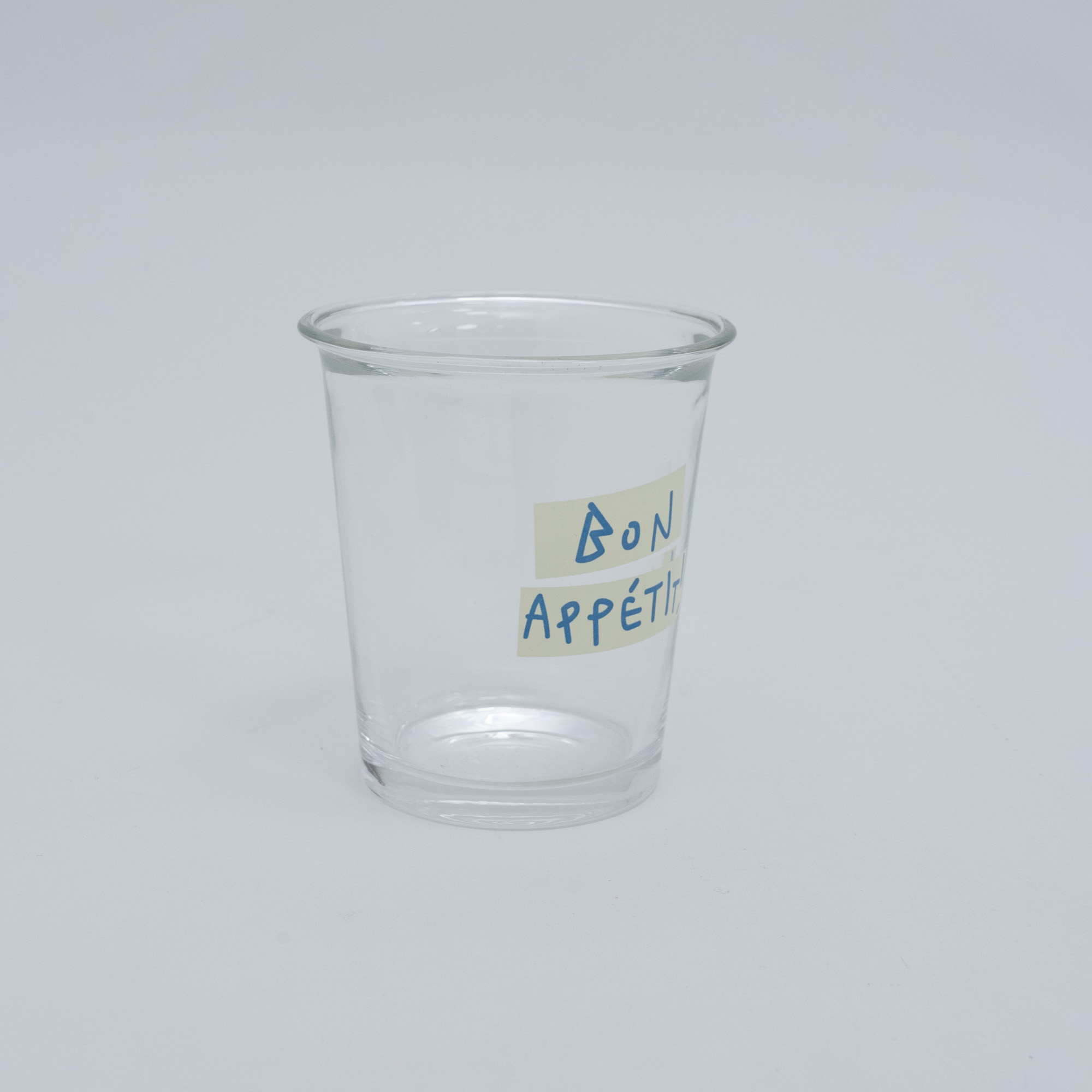 「おしゃれなグラス」ガラスコップ350ml｜フレンチプリントデザイン|undefined