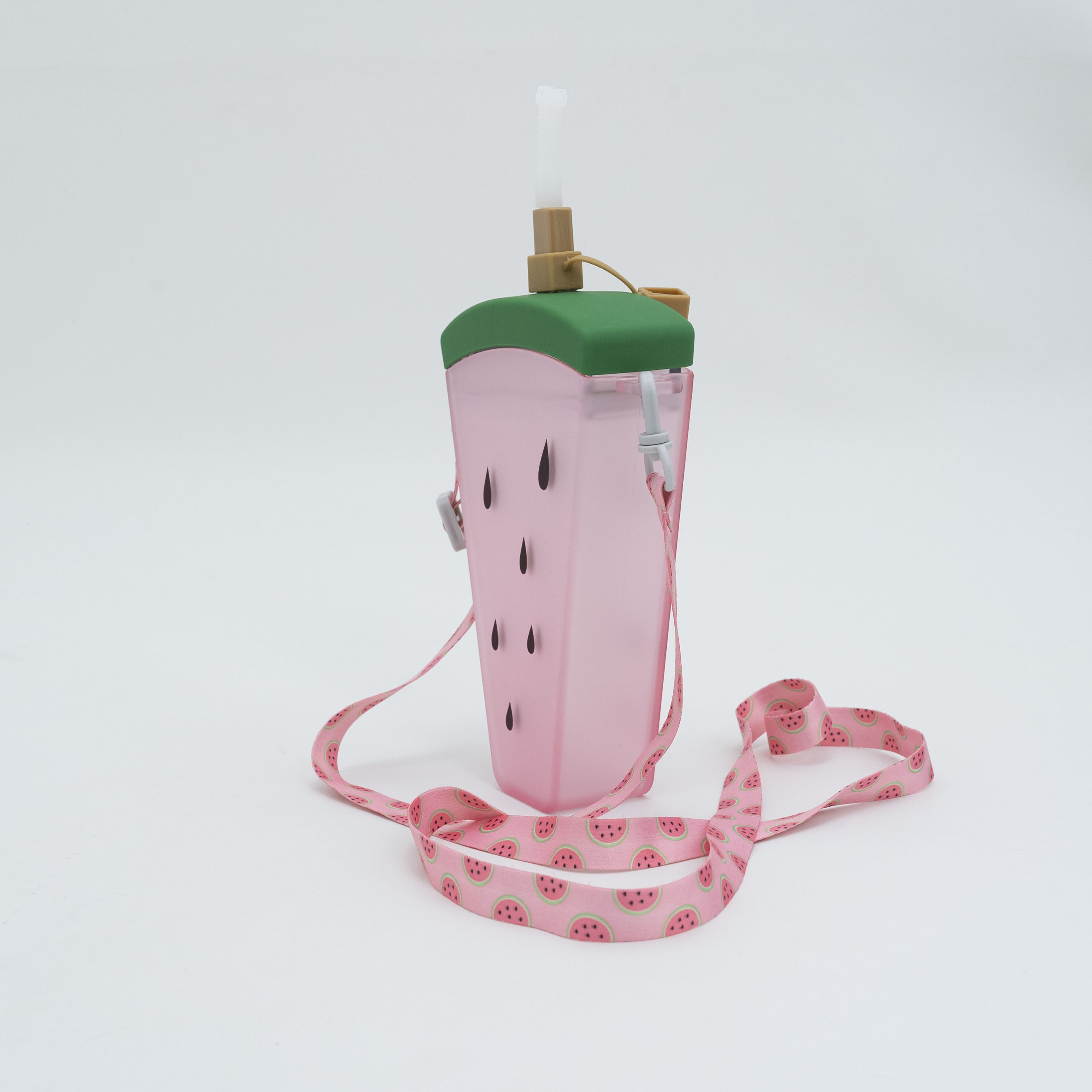 スイカストロー付き水筒｜わいいスイカアイスクリーム|undefined