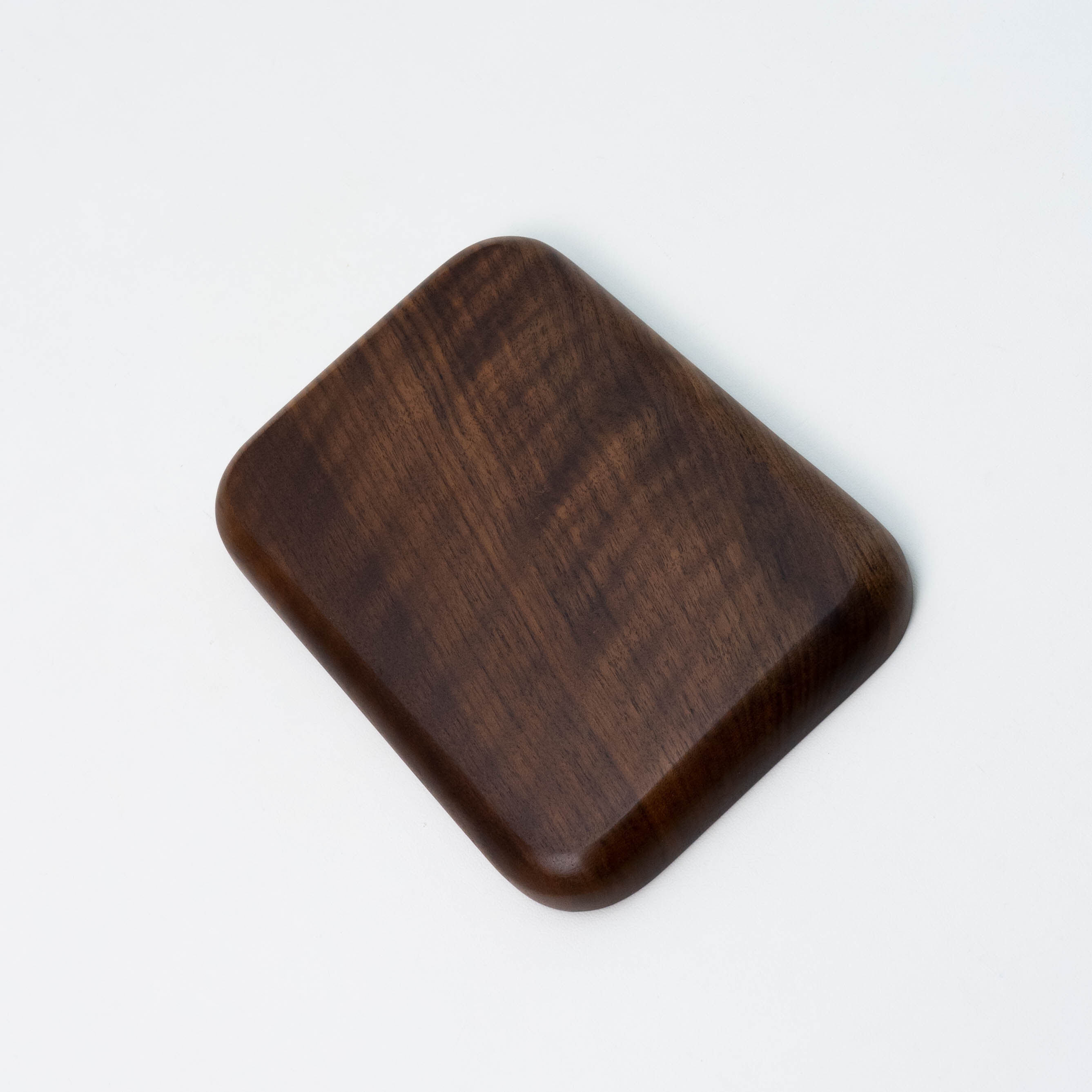 千鶴北米ウォールナット長皿角皿無垢木トレイ食器トレイコーヒーデザートプレートフルーツトレイ|undefined