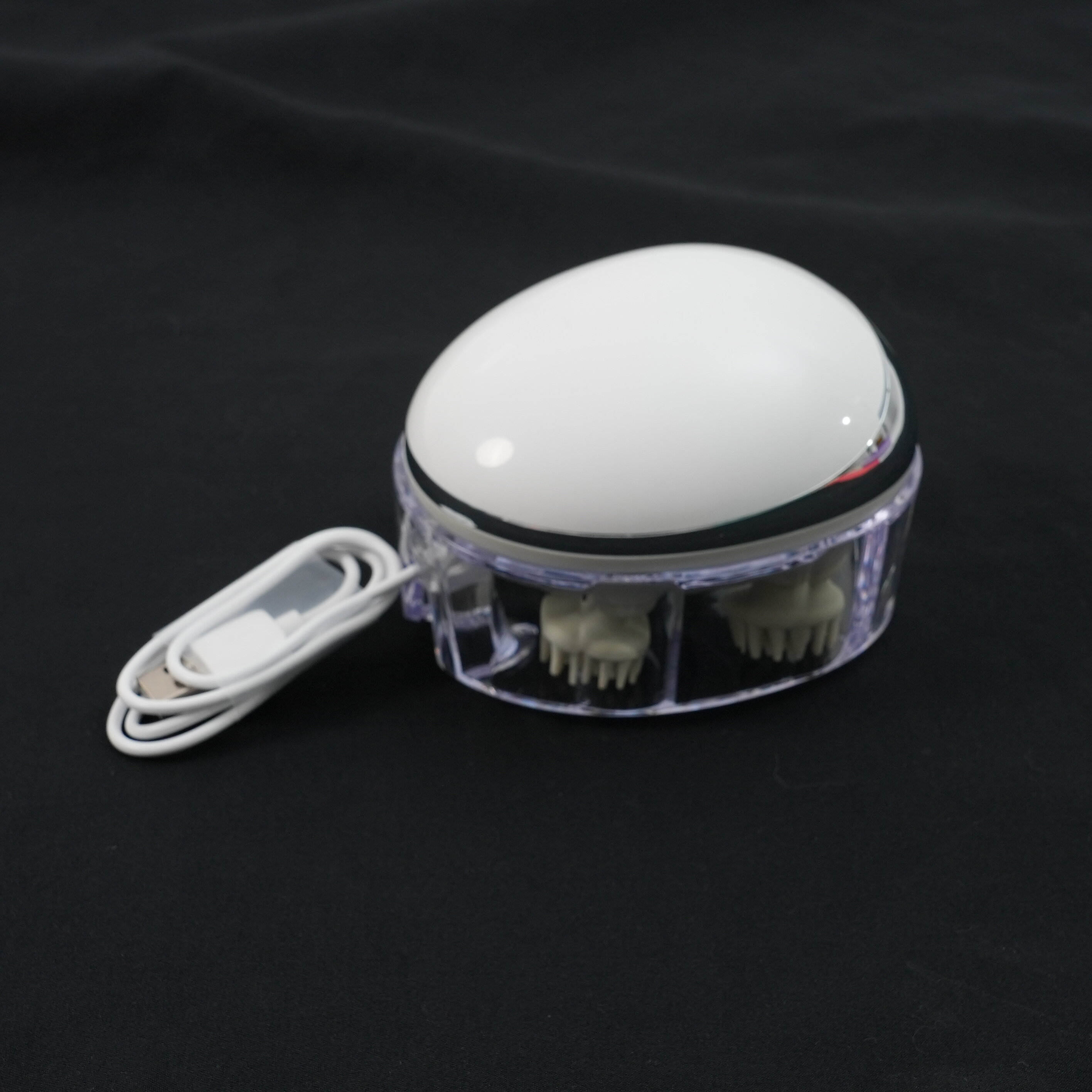 自宅で手軽にヘッドスパ 電動頭皮ブラシ｜頭皮 フェイスケア ヘッドスパ ブラシ 頭皮ケア 頭皮ブラシ 美顔器 コンパクト 健康  防水 美容|undefined