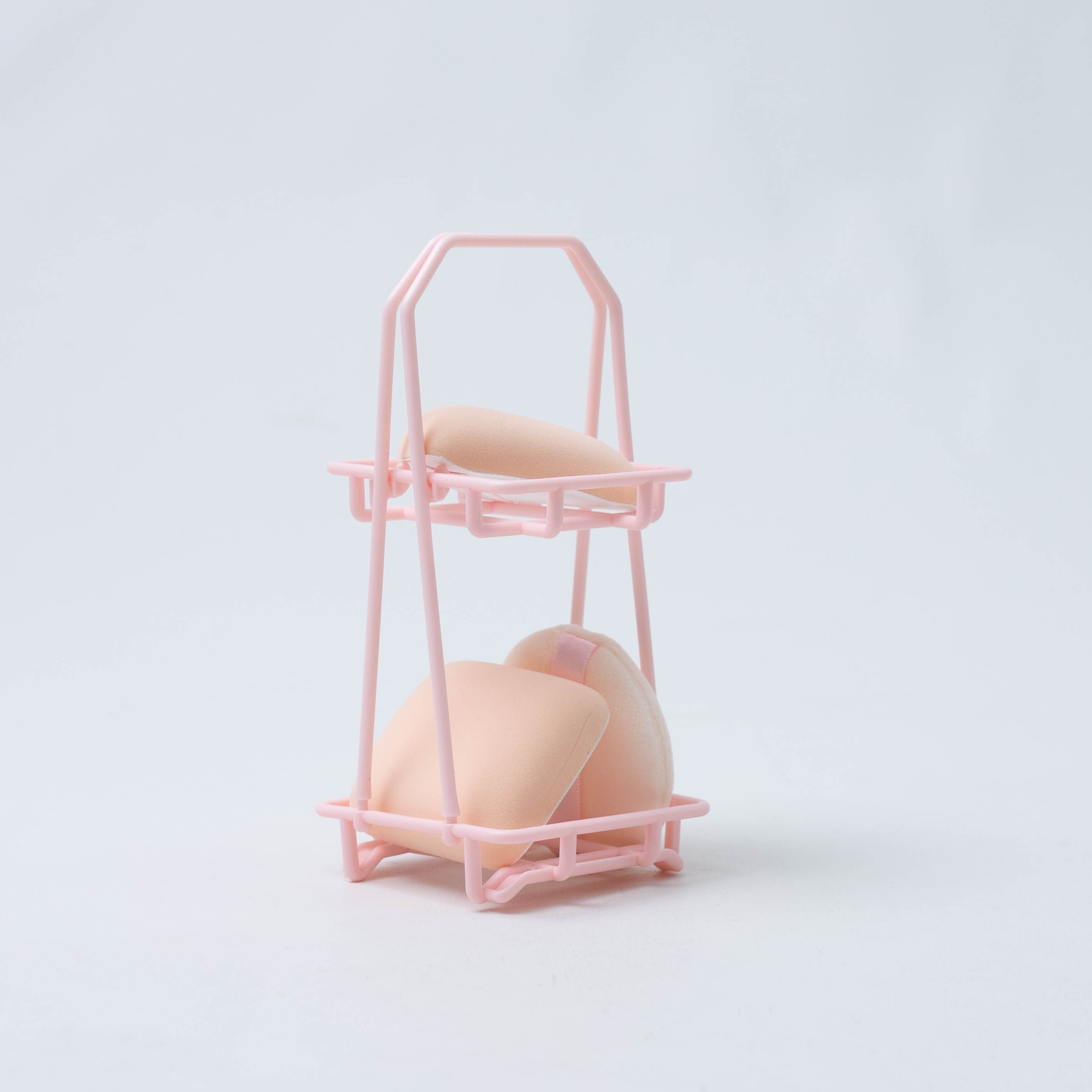 メイクスポンジ｜ピンクでかわいい・ふわふわ・3枚入り・化粧|undefined