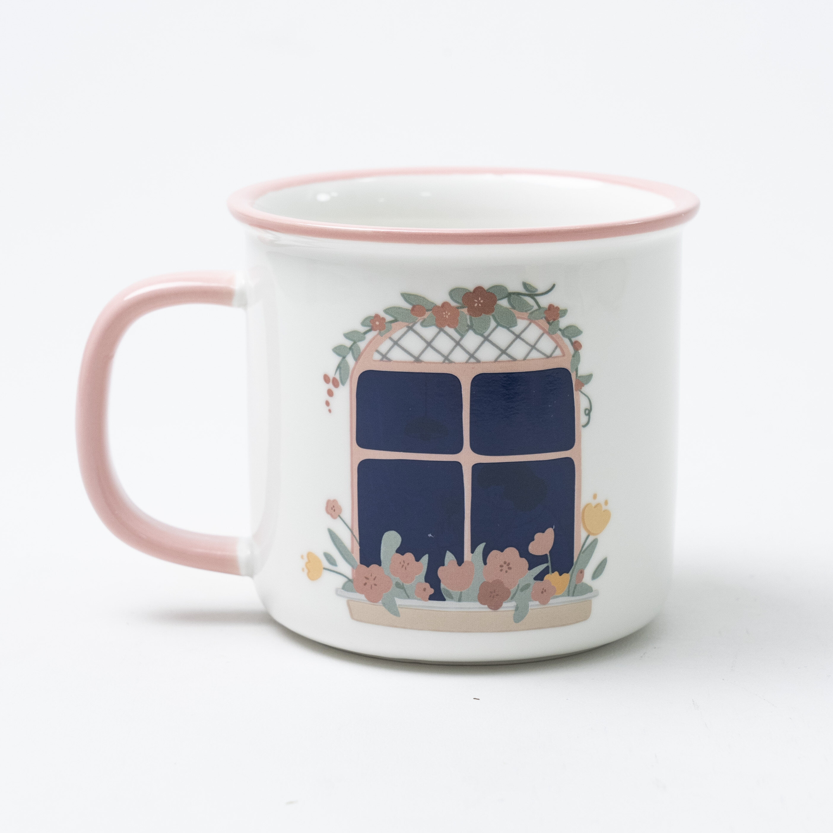 【樹可】蓋つき水温度で色が変わるマグカップ（ピンク400ml）｜ 琺瑯製 母の日 プレゼント推薦|undefined