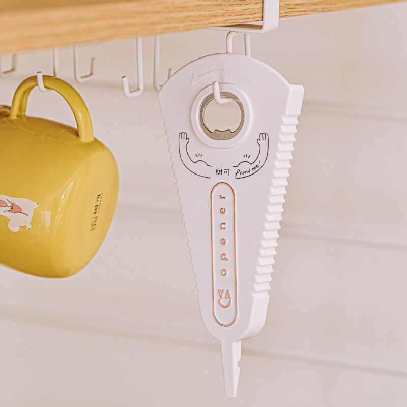 【樹可】多機能オープンナー｜栓抜き・蓋開け 冷蔵庫に吸着可能|undefined