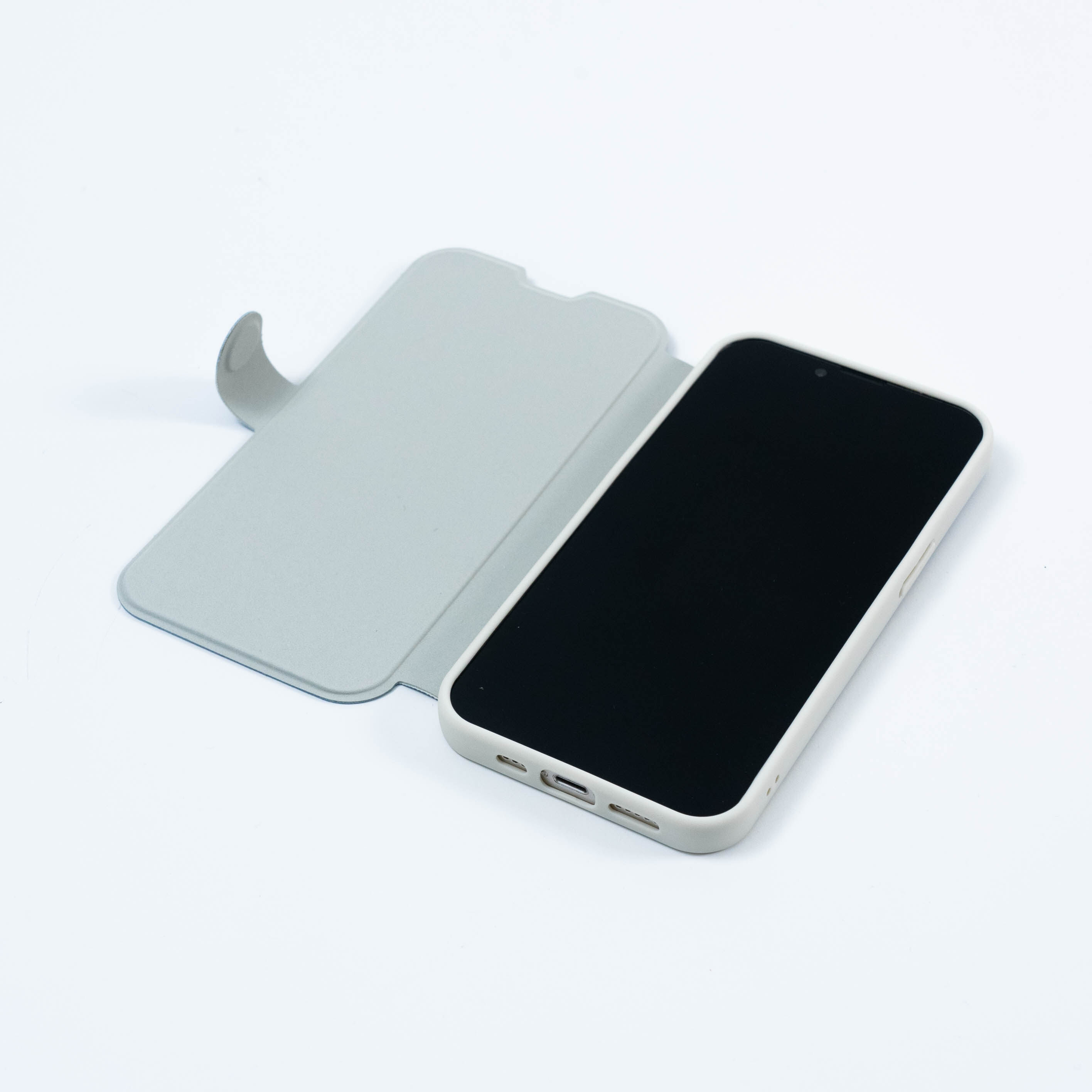 手帳型 白猫 iPhoneケース カード入れなし丨かわいい手帳型ケース☆プレゼントなどにも最適！|undefined