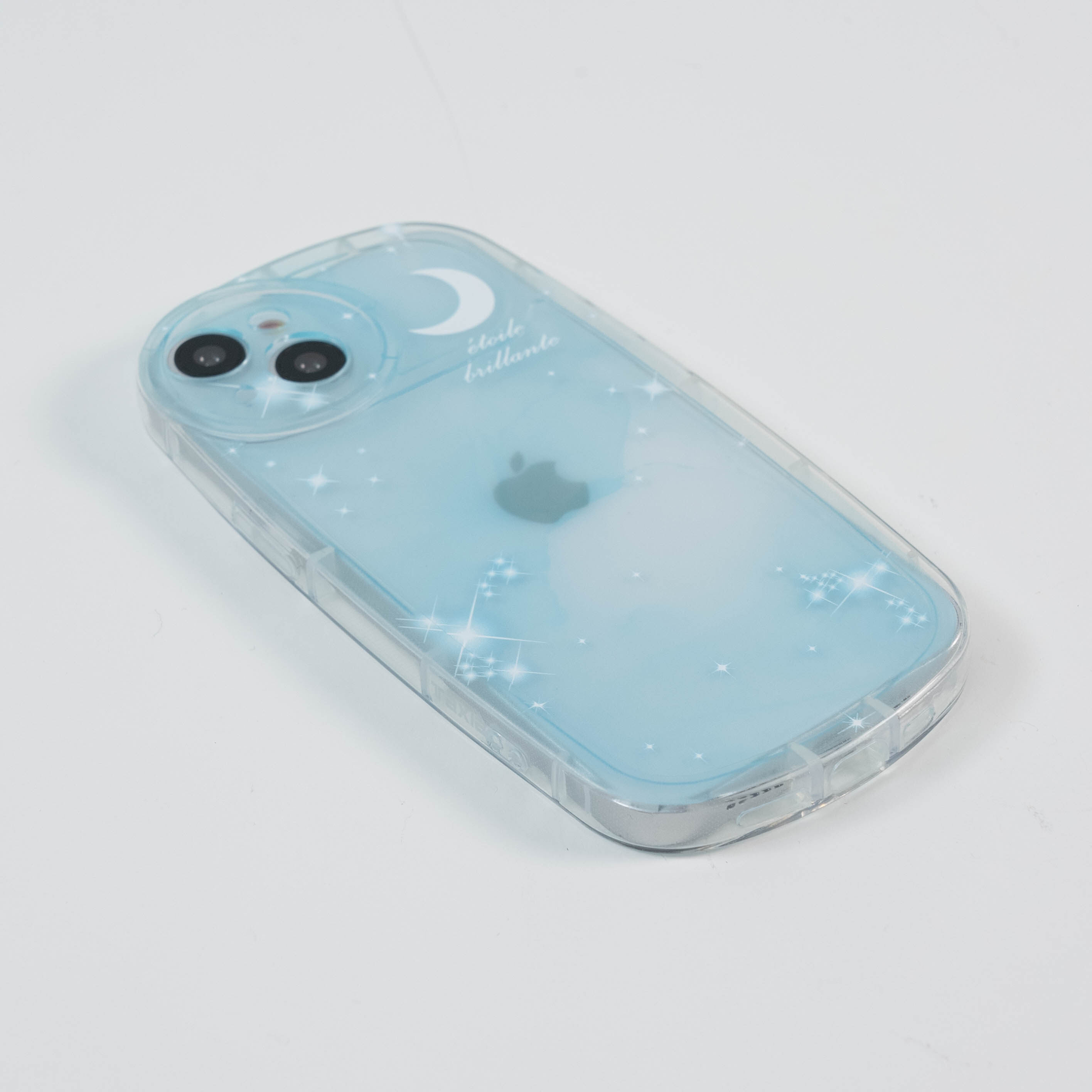 耐衝撃性 フレーム強化 星空スマホケース丨月と星の光を研ぎ澄ます夜空をデザイン|undefined