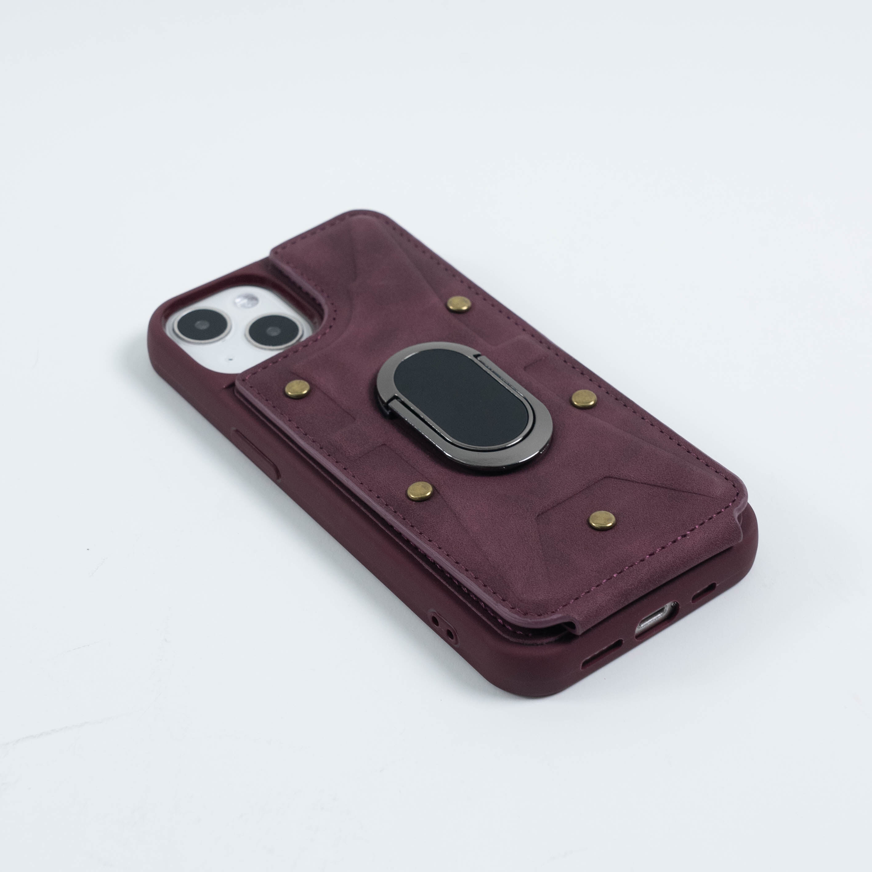 カード収納可能、スマホリング付き スマホケース丨スタイリッシュかつカジュアルなデザイン|undefined