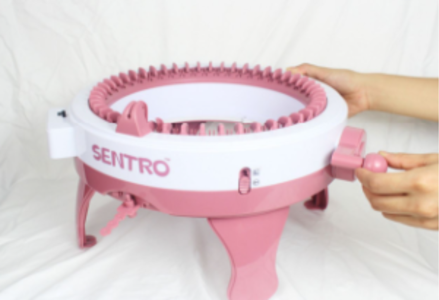 網代編み机 編み機｜列カウンター付き48針編み機、大人用スマート織機