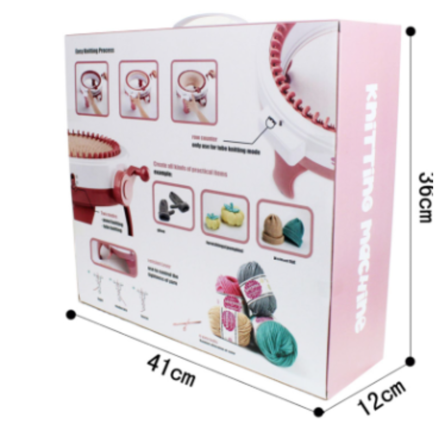 網代編み机 編み機｜列カウンター付き48針編み機、大人用スマート織機