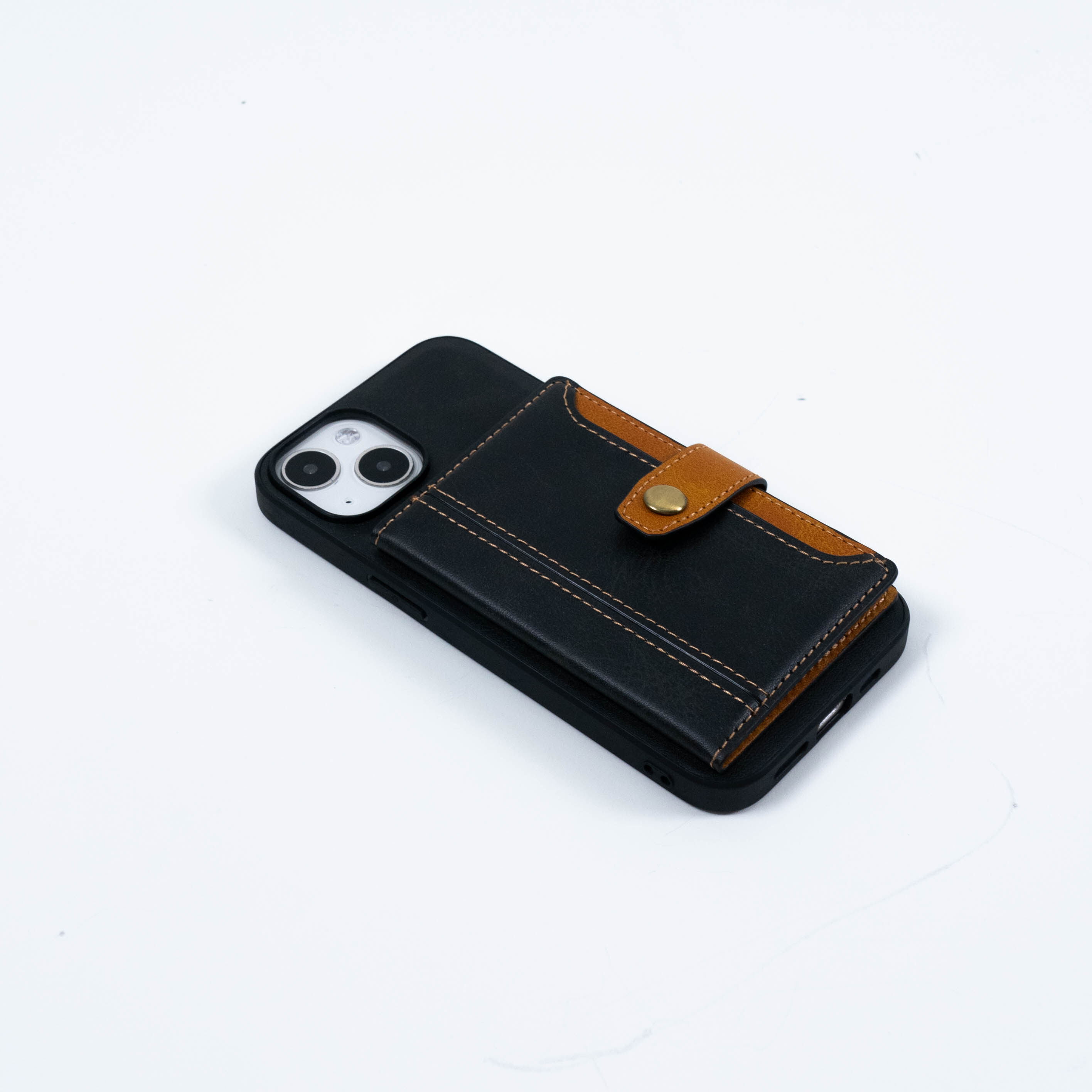 ビジネスカード入れiPhoneケース｜カード入れのバイカラーのデザインはハイライト|undefined