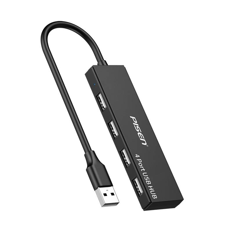 PISEN USBハブ｜USB2.0 to USB2.0*4・0.25m・4ポート・分配器|undefined