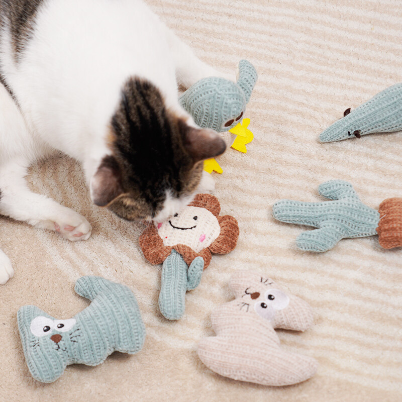 【KARA PET】猫のおもちゃ｜抱き枕 猫遊び キャットニップ ストレス解消 ペットおもちゃ|undefined