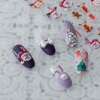 TENSOR NAIL ネイルステッカー｜ネイルシール｜花柄・3D立体感・自宅でネイルサロンを楽しみ
