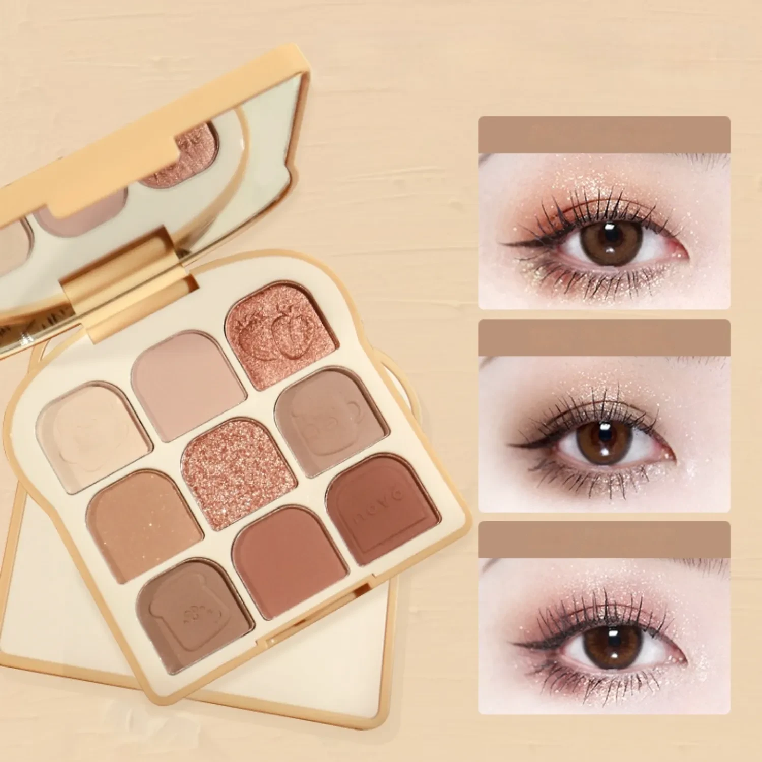 nono アイパレット nono アイパレット Novo-アイシャドウパレット,5色,ロマンチック