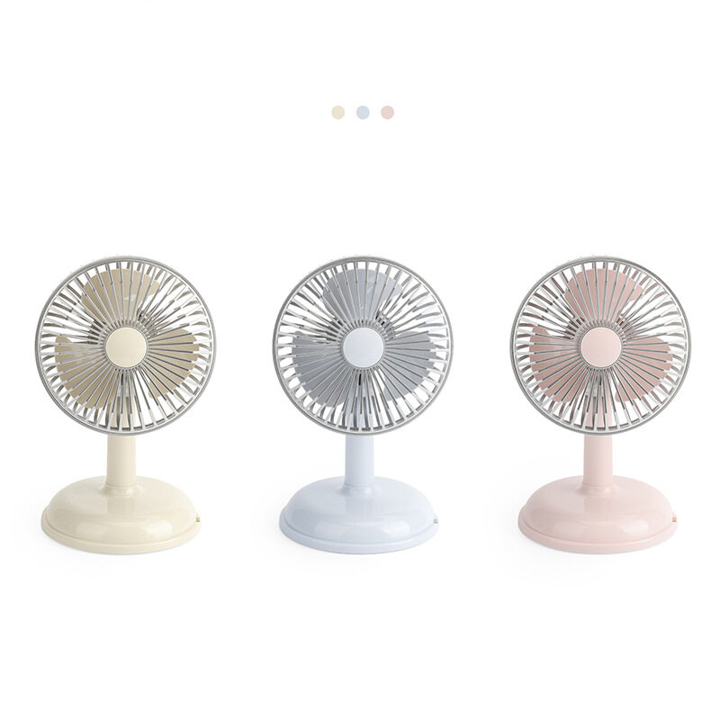 卓上扇風機｜2段階風量調節 type-c充電式 静音 ハンドルデザイン見た目が素敵|undefined