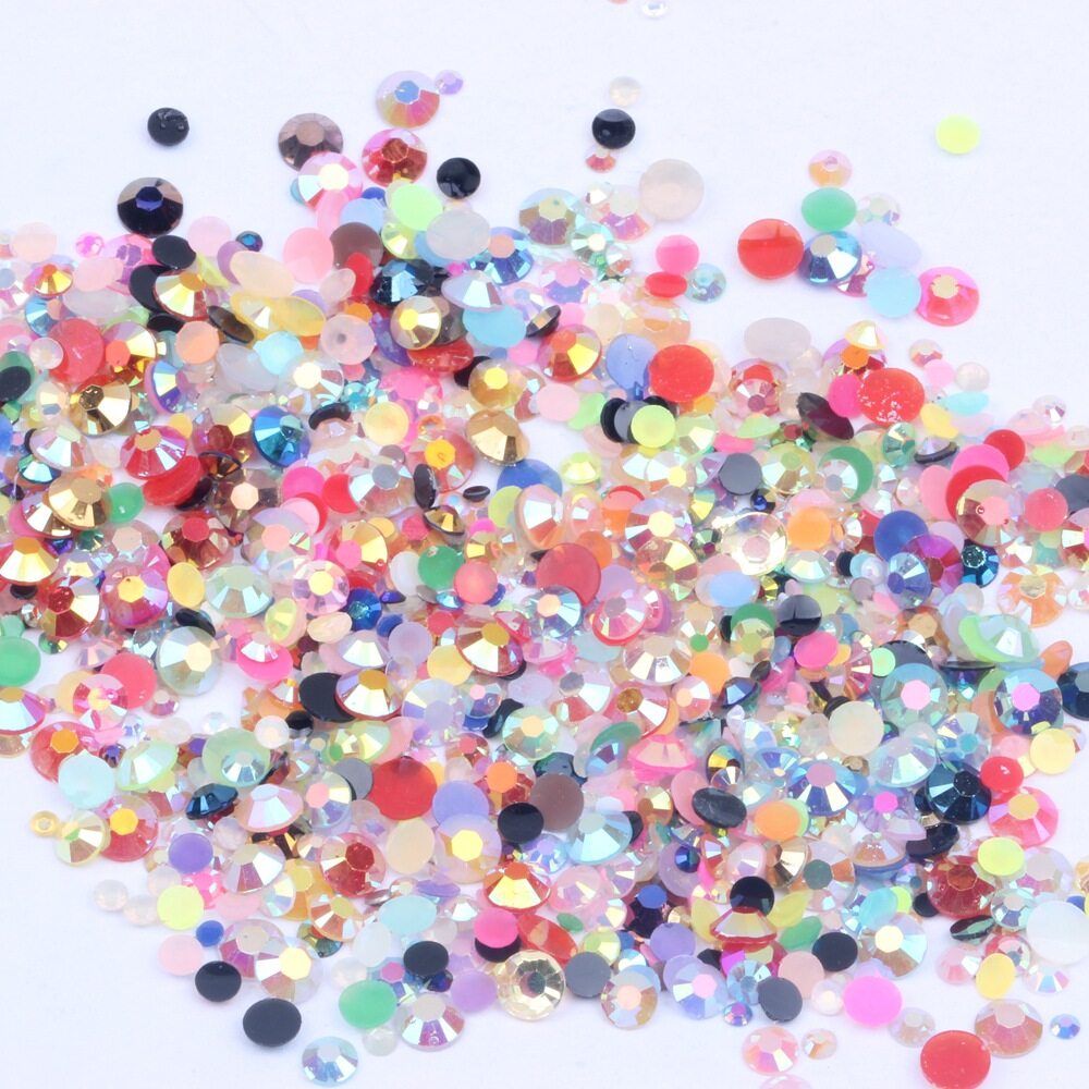 樹脂ドリル ゼリー カラフル ヘアクリップ ハンドステッカー ダイヤモンドピース クリーム グルー diy フラットレジン ネイルアートドリル|undefined