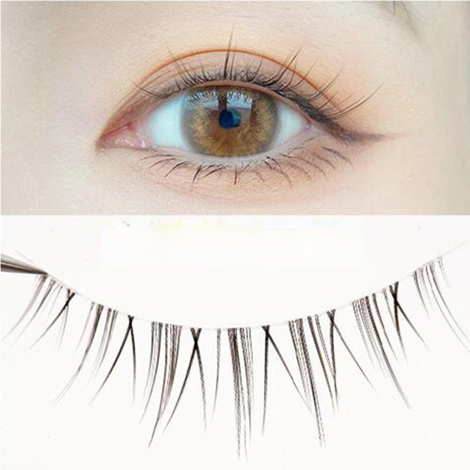 つけまつげ 自然つけまつげ 手作り高級繊維 透明感 快適 立体感 3D