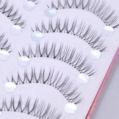 3D つけまつげ 人気 芯が柔らかい 高級繊維 手作業 ア ナチュラル ふわふわ長いソフト再利用可能 