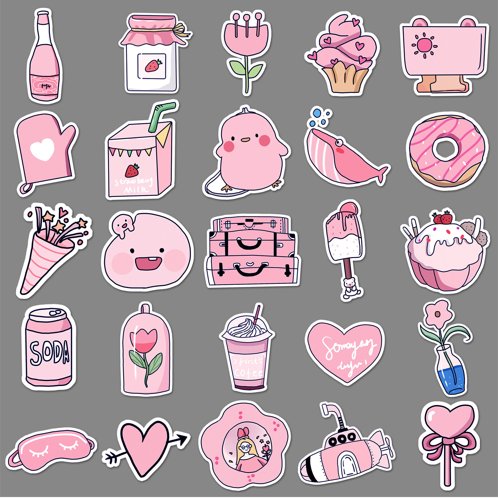 「50枚セット」 ステッカー丨 防水 汎用 個性 装飾 自動車 手帳 車 バイク携帯 ノート タブレット スマホケース  おしゃれ (約55～85mm/枚)|undefined