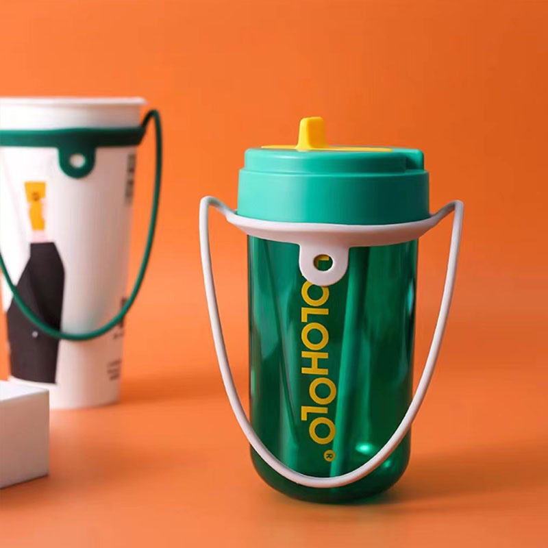 シリコーン  カップ ストラップ ｜ スリーブ シリコーン コーヒー ストラップ ミルクティー カップ ハンドル ハンドヘルド アイデンティファ（カップではな）|undefined