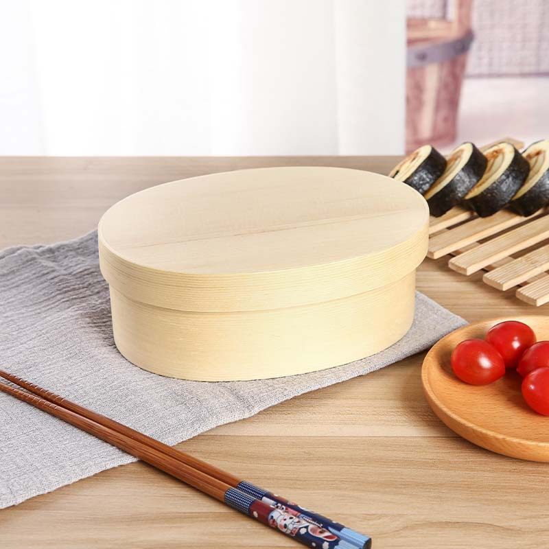 ランチボックスセット 小分け 寿司弁当箱 木製弁当箱 食品保存|undefined
