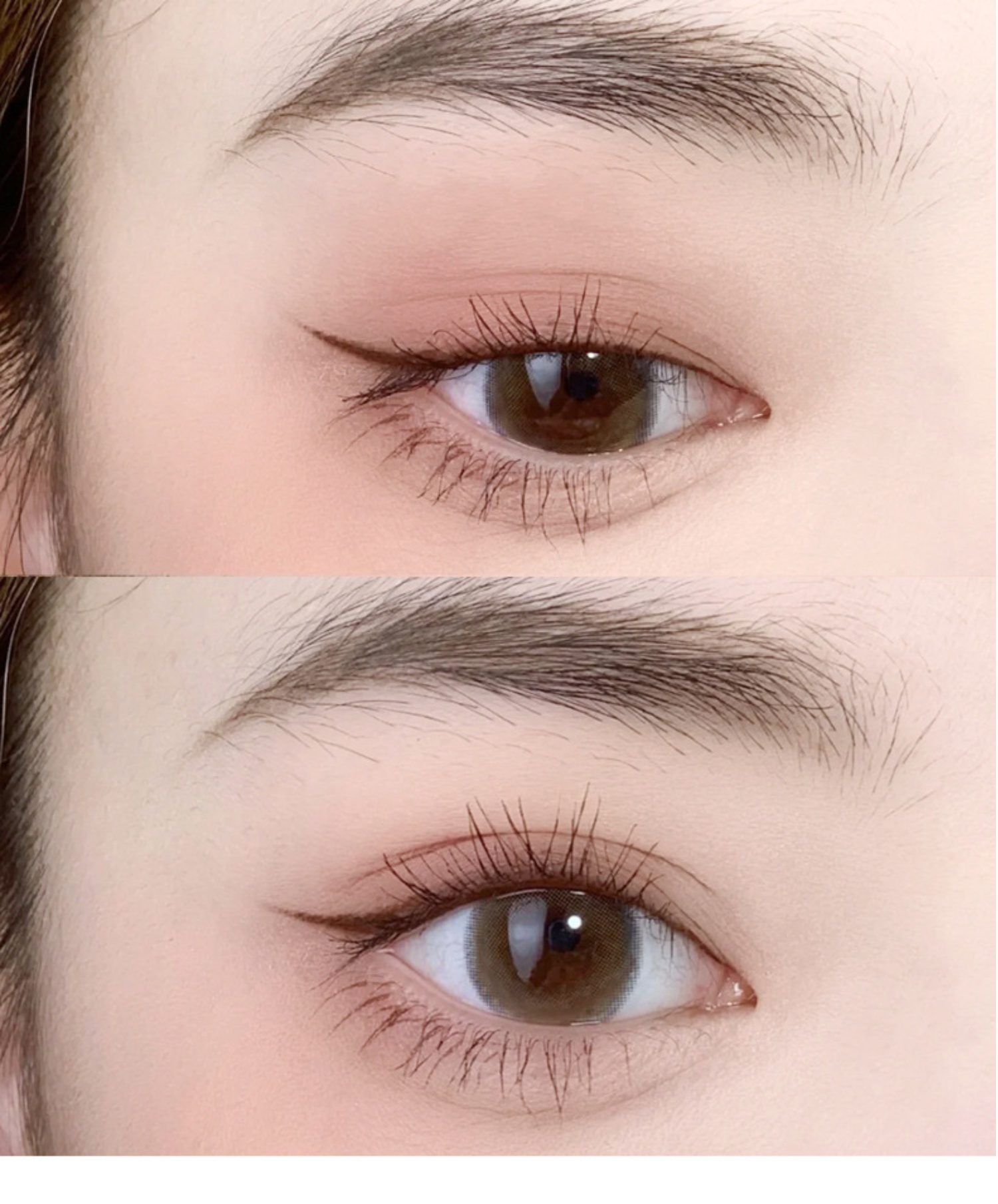 アイライナー pen xixiキキカラーアイライナーペン、防水、ブラウン、極細、下