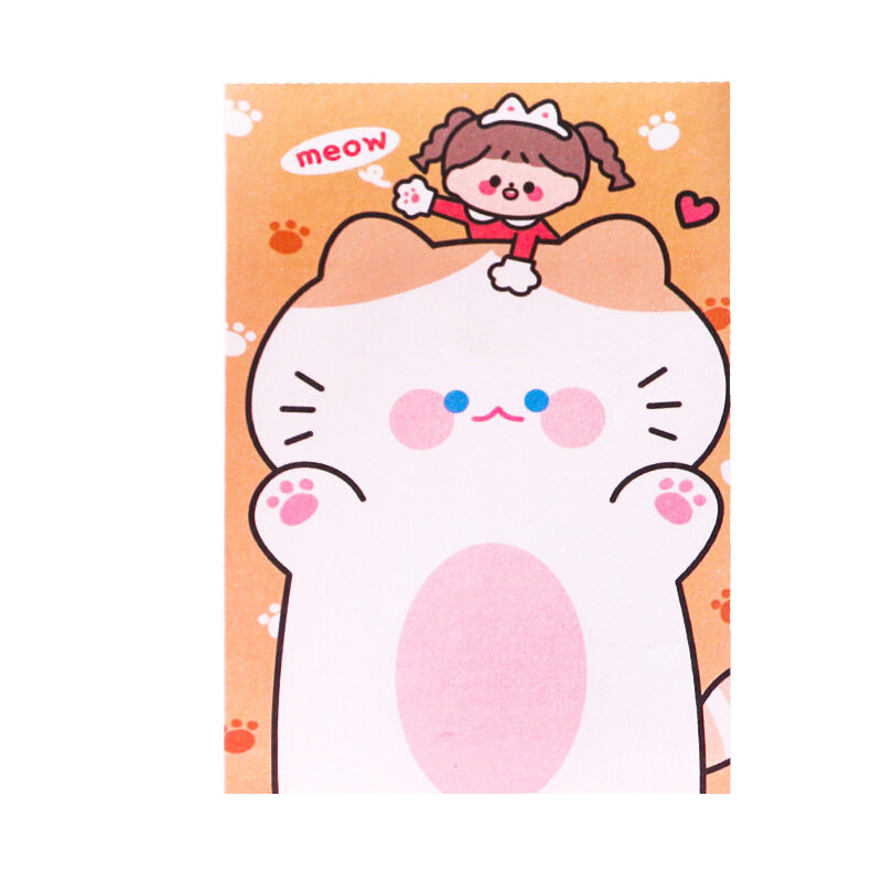 付箋｜かわいいデザイン・ノート・粘着・90×60mm・80枚×1冊|undefined