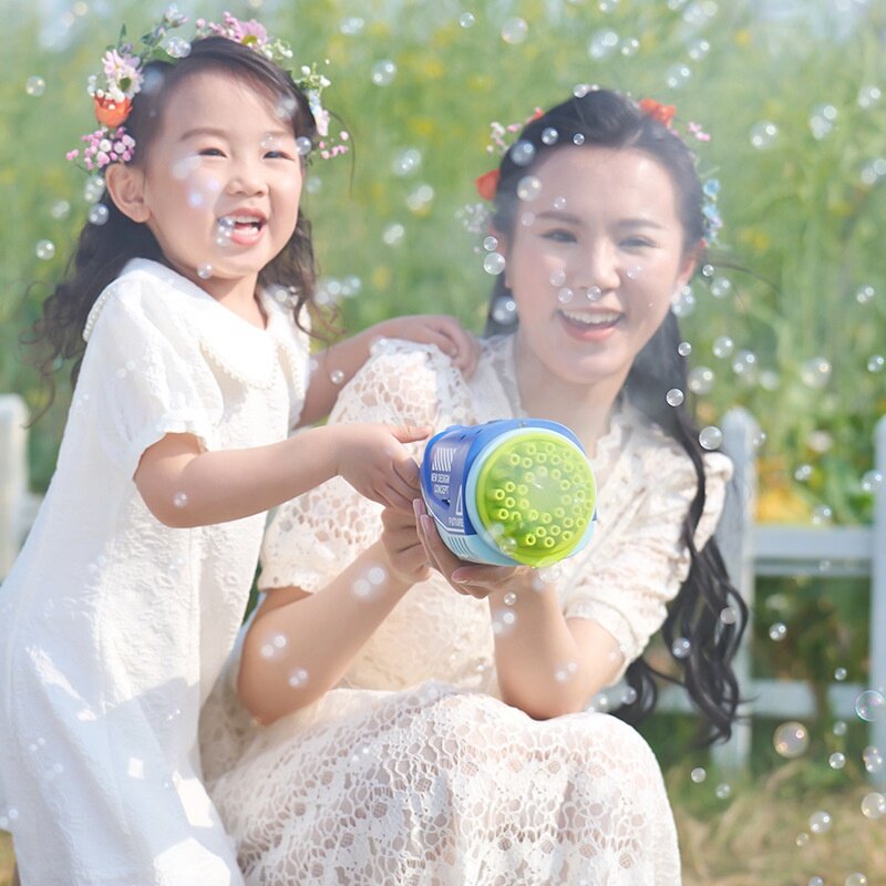 おもちゃ電動煙泡マシン｜自動ガトリン銃、子供用のハンドガン、子供用の小さな宝物！|undefined