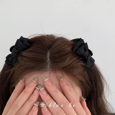 ミニ蝶結びヘアクリップ｜バンスクリップ　韓国風　可愛い・ファッション