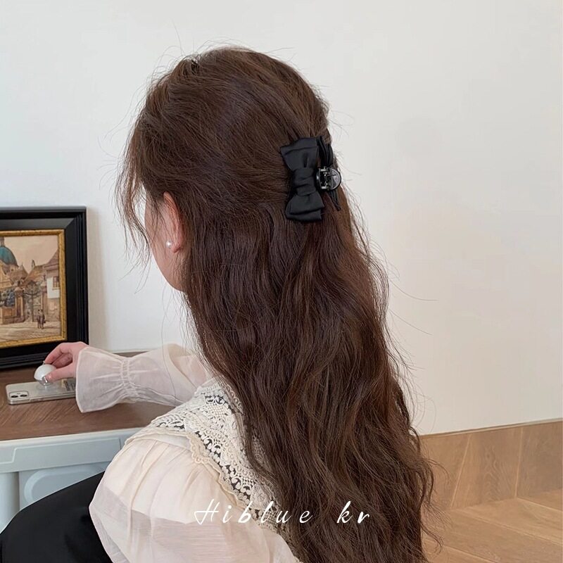 ミニ蝶結びヘアクリップ｜バンスクリップ　韓国風　可愛い・ファッション|undefined