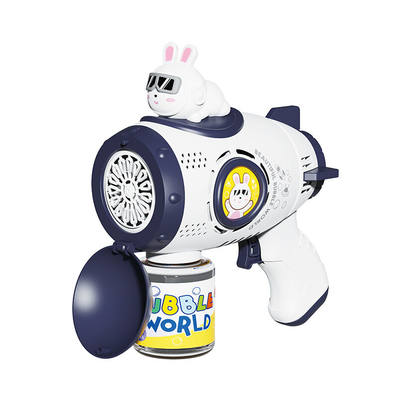 宇宙ウサギのバブルガン｜自動多孔式で漏れ防止！屋外で遊ぶおもちゃ！|undefined