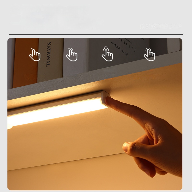 人感知センサーライト|USB充電式・超薄LED・穴あけ不要・マグネット粘着式・明るさ調節・高級、上品な雰囲気|undefined